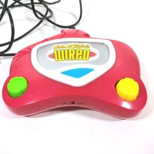 ETCH A SKETCH Wired Plug Play TV Game 2005 Ohio Art Preowned Good Tested